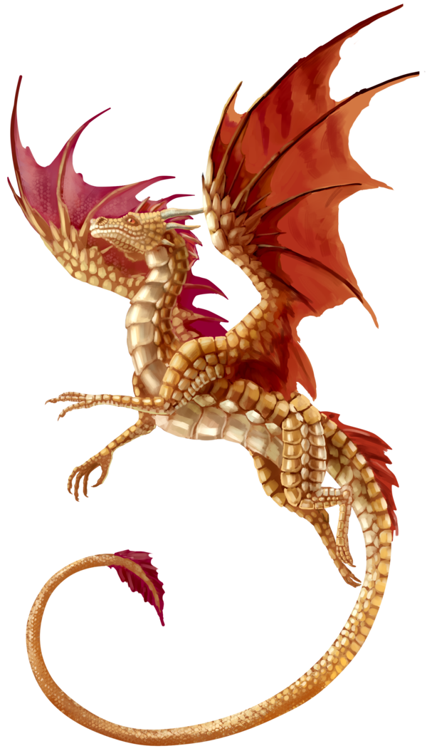 Flying Dragon Background Transparent PNG Image