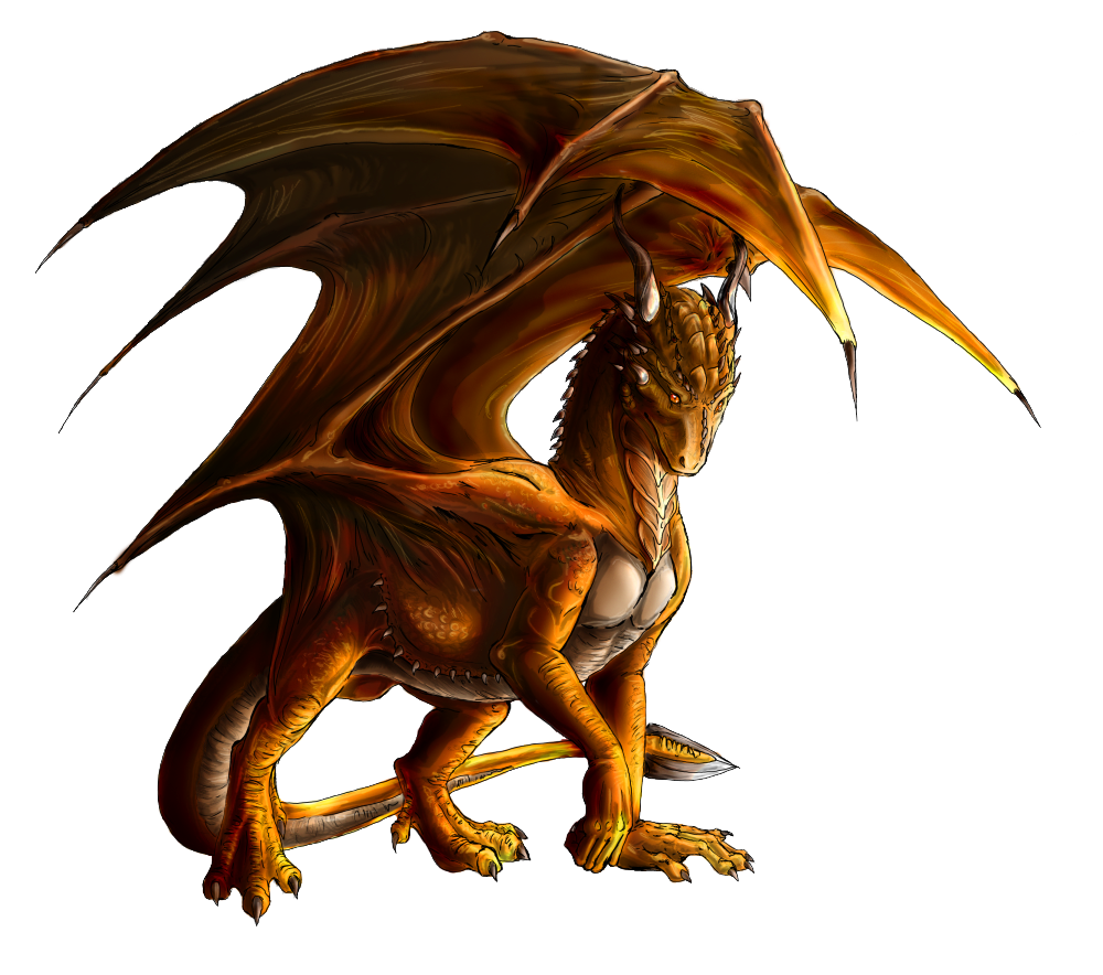 Realistic Dragon Transparent PNG Image