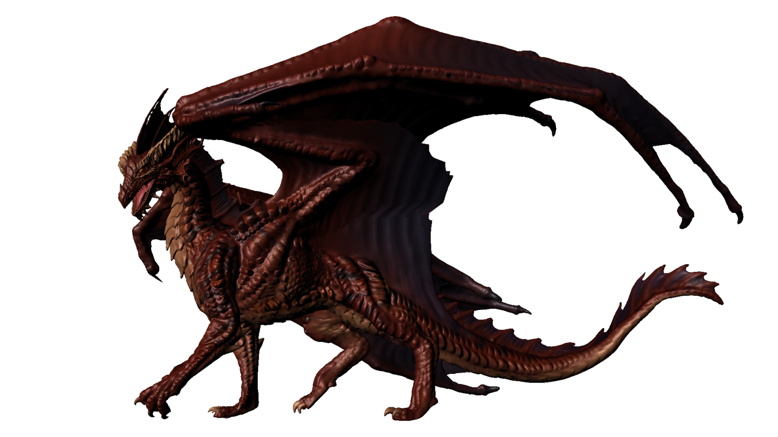 Realistic Dragon Transparent PNG Image