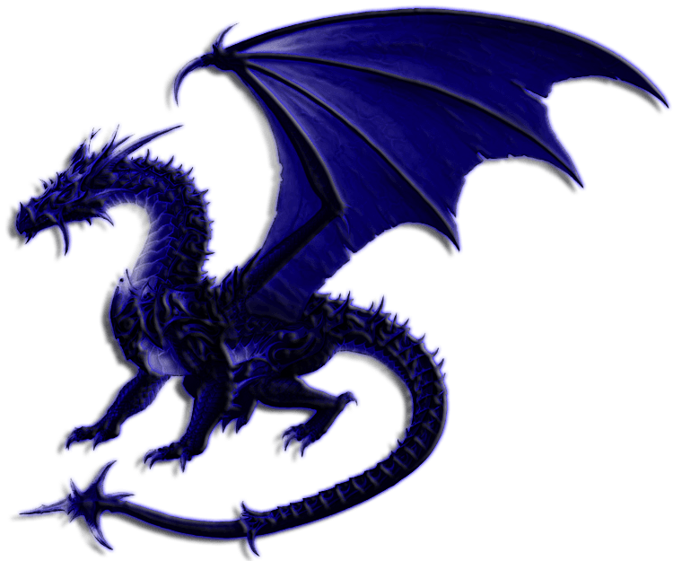 Purple Dragon Drago Transparent PNG Image