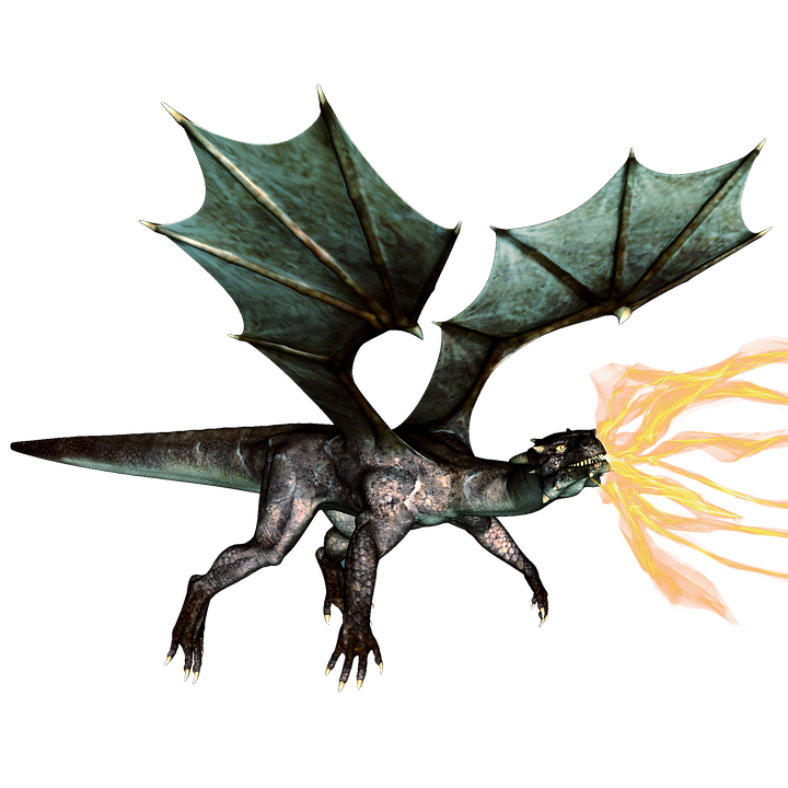 Fantasy Dragon Transparent PNG Image
