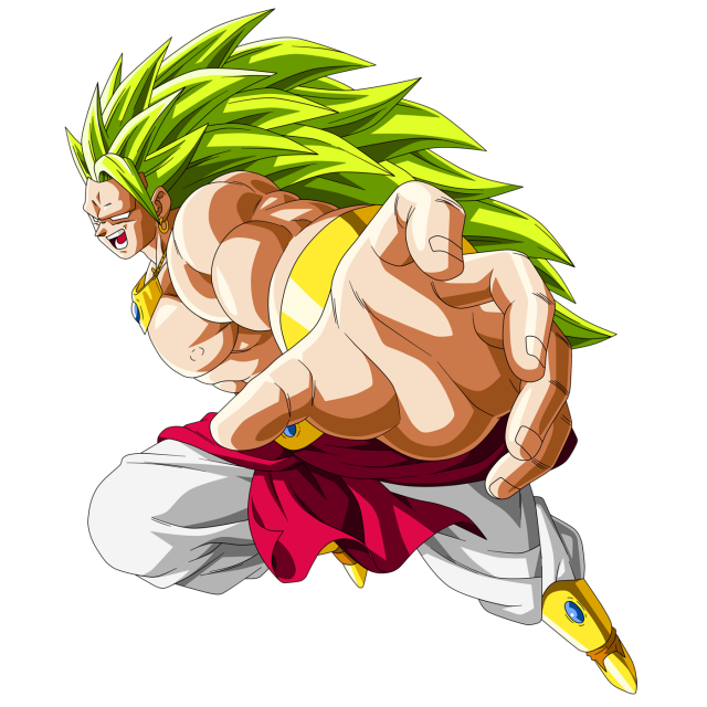 Dragon Ball Broly Transparent PNG Image