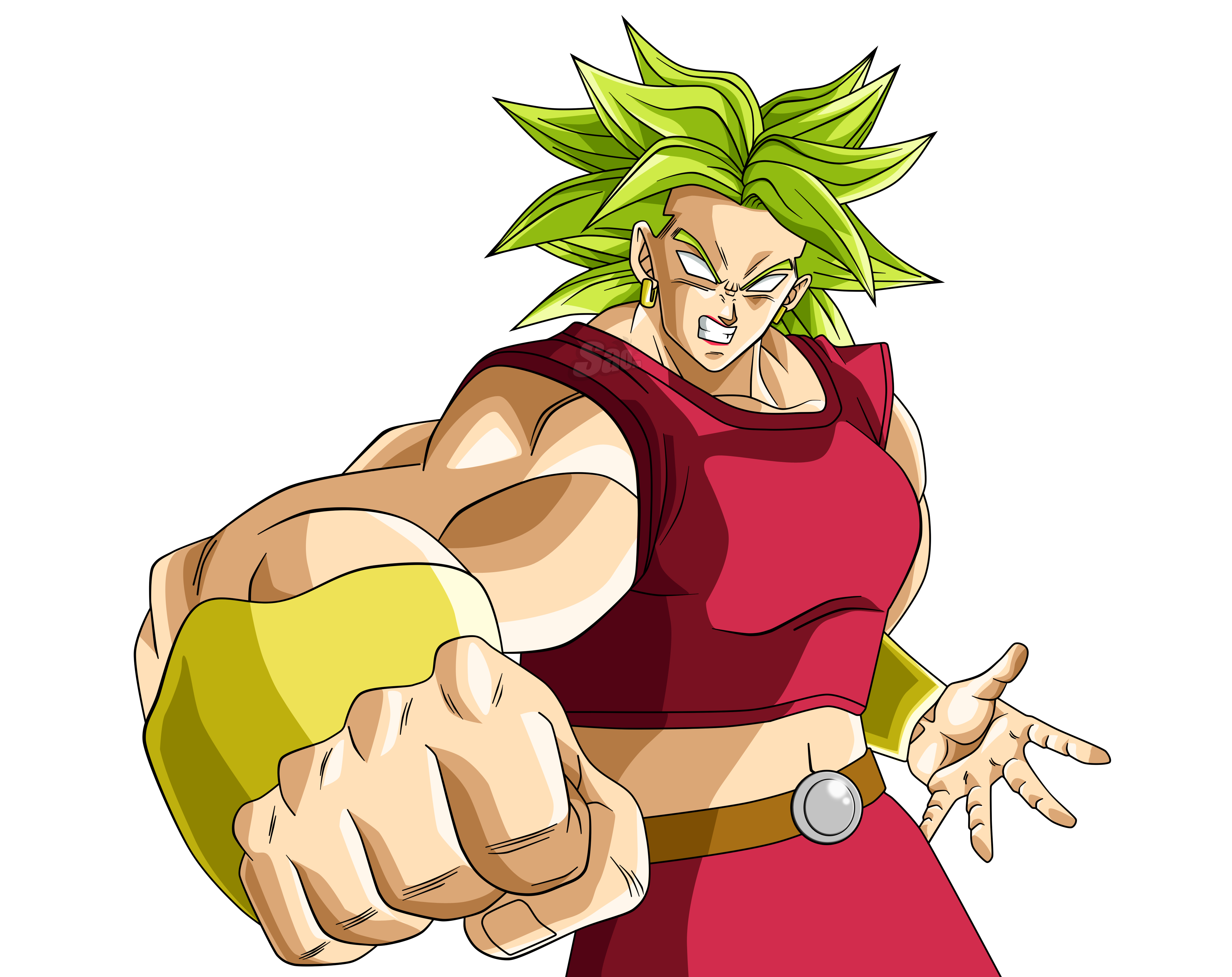 Dragon Ball Broly Transparent PNG Image