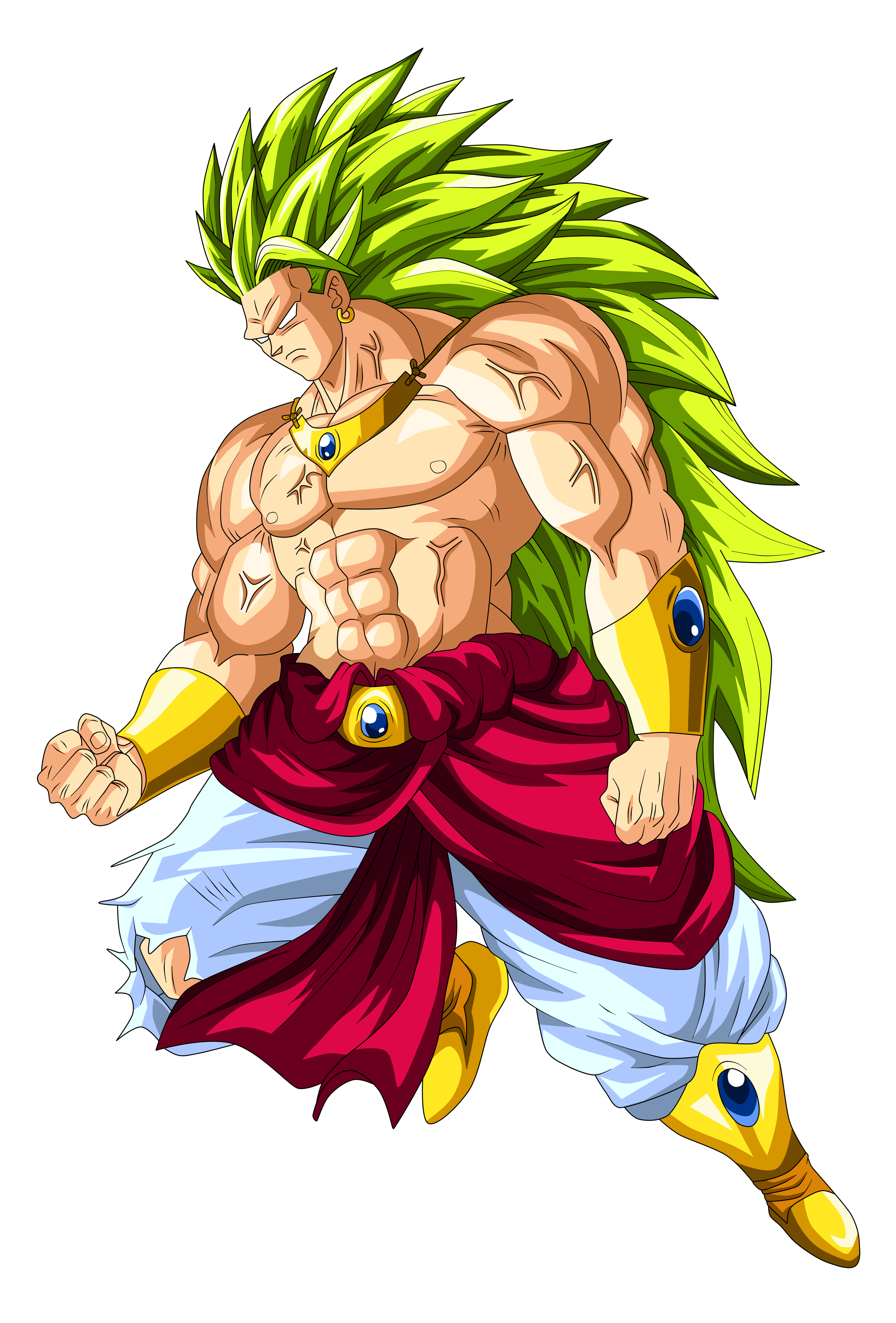 Dragon Ball Broly Transparent PNG Image