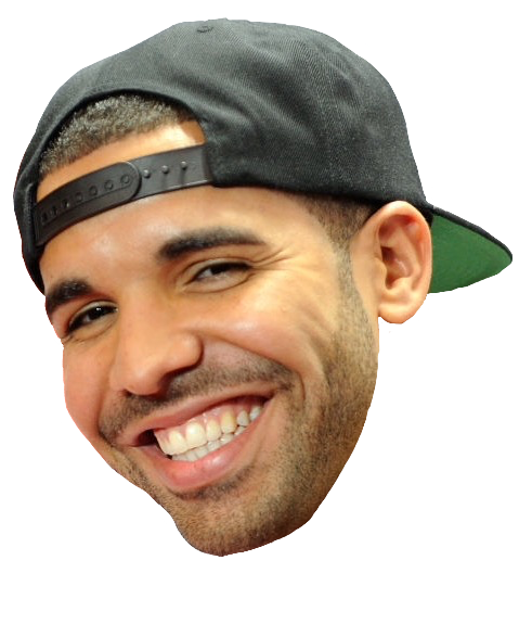 Drake Face Transparent PNG Image