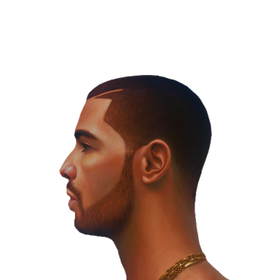 Drake Face Transparent PNG Image