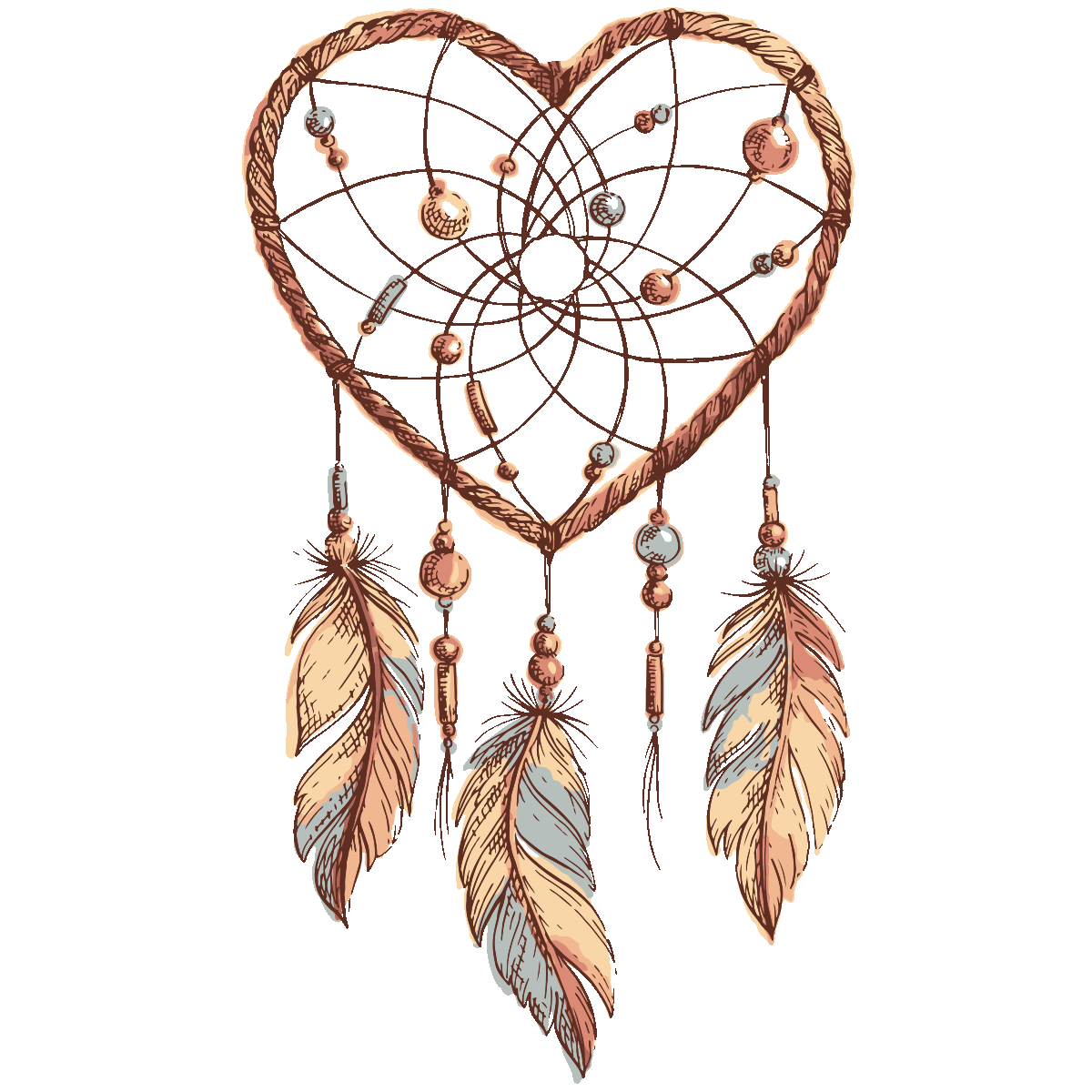 Sketch Drawing Dreamcatcher Transparent PNG Image