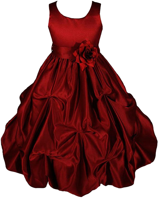 Girl Dress Long Transparent PNG Image
