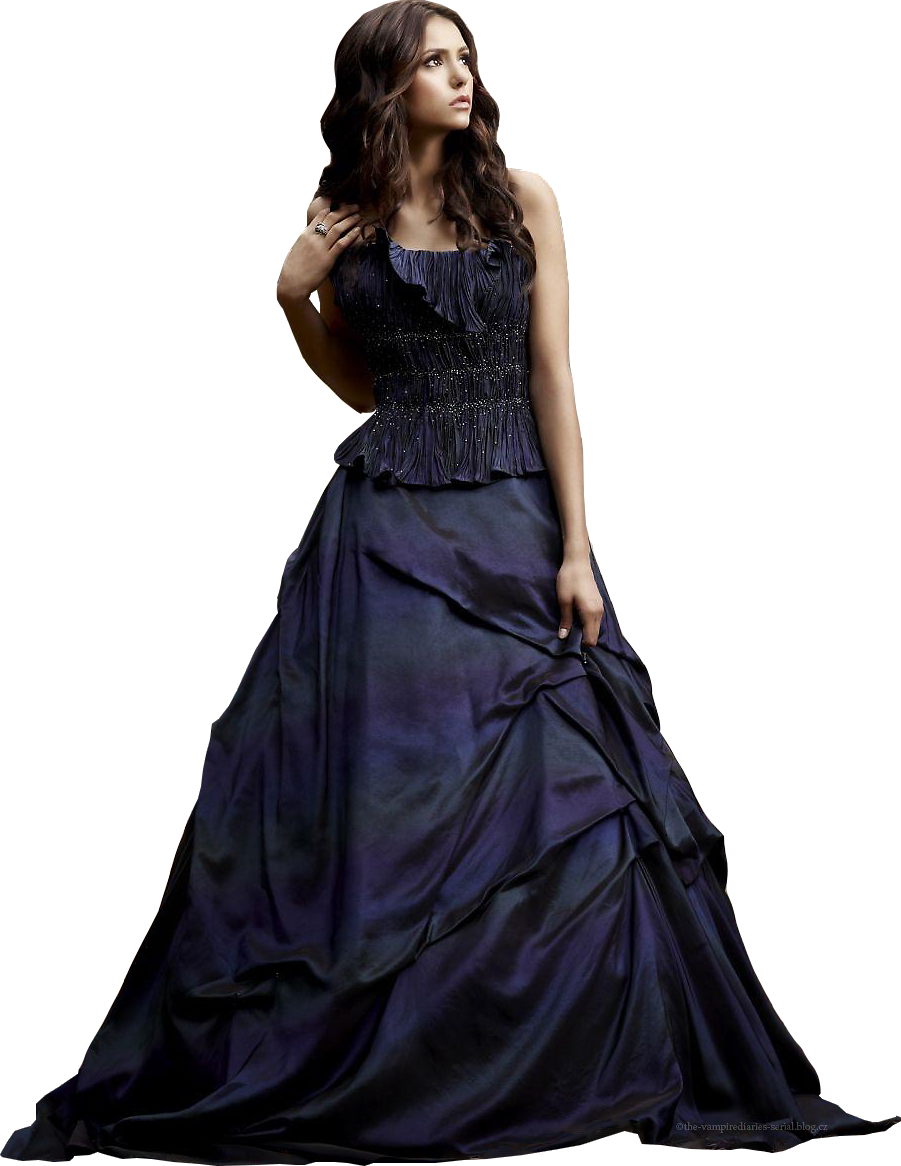 Girl Dress Long Transparent PNG Image