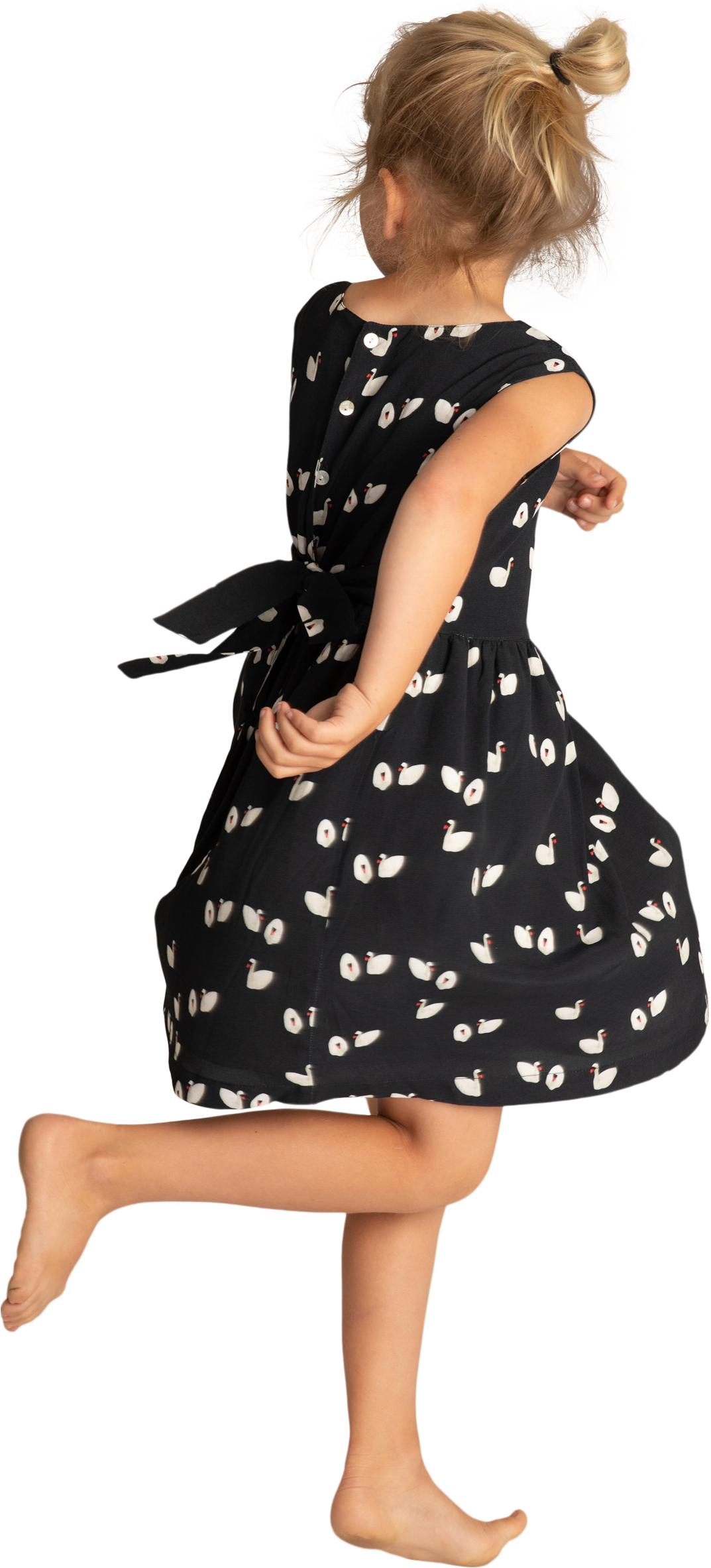 Little Dress Girl Transparent PNG Image