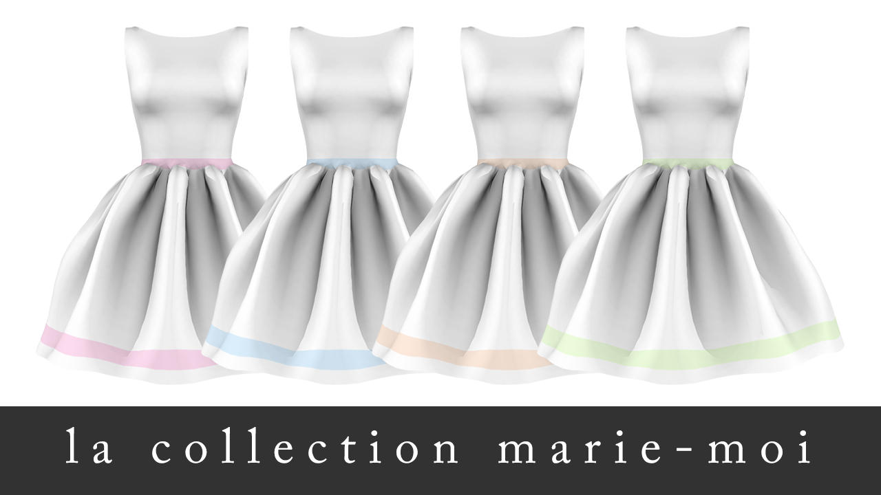 Sims The Dress White Mod Transparent PNG Image