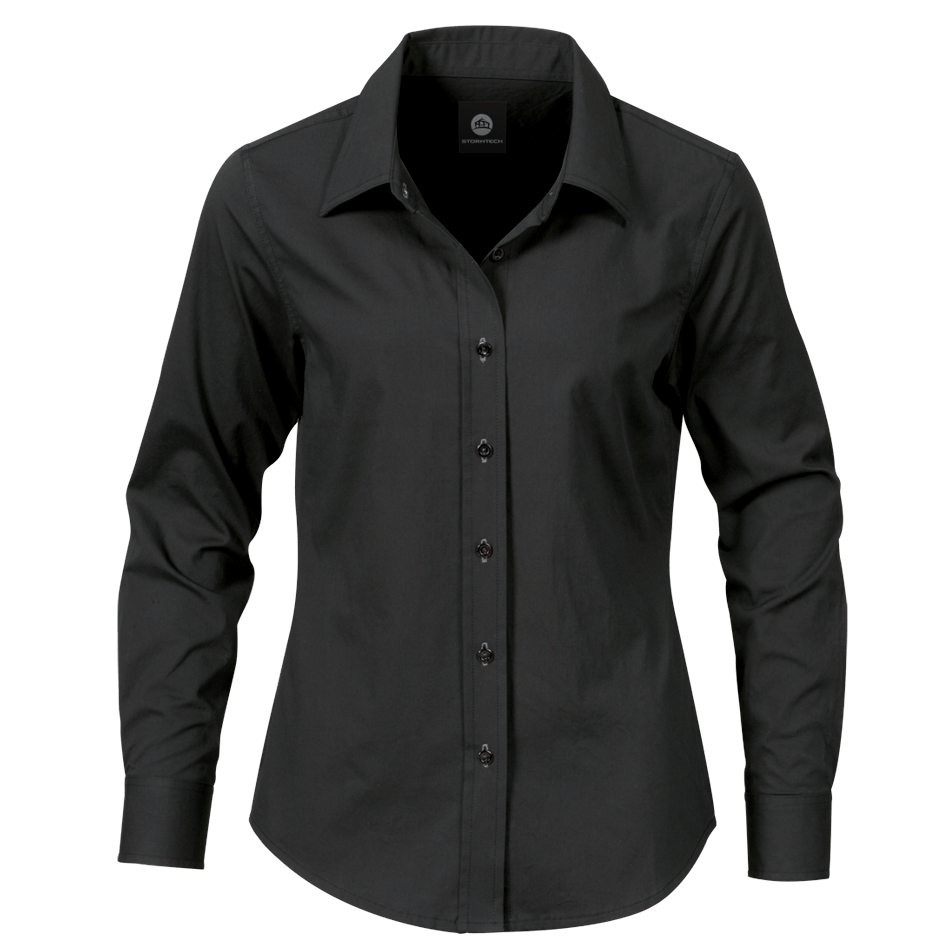 Black Dress Shirt Transparent PNG Image