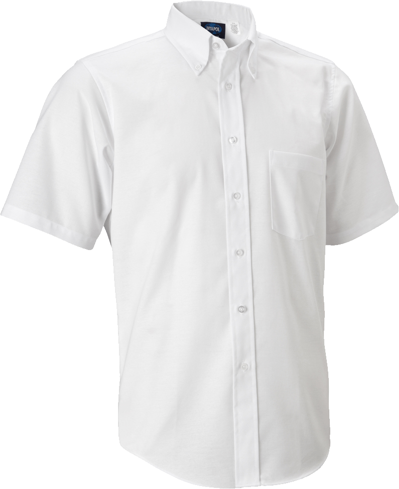 White Dress Shirt Transparent PNG Image