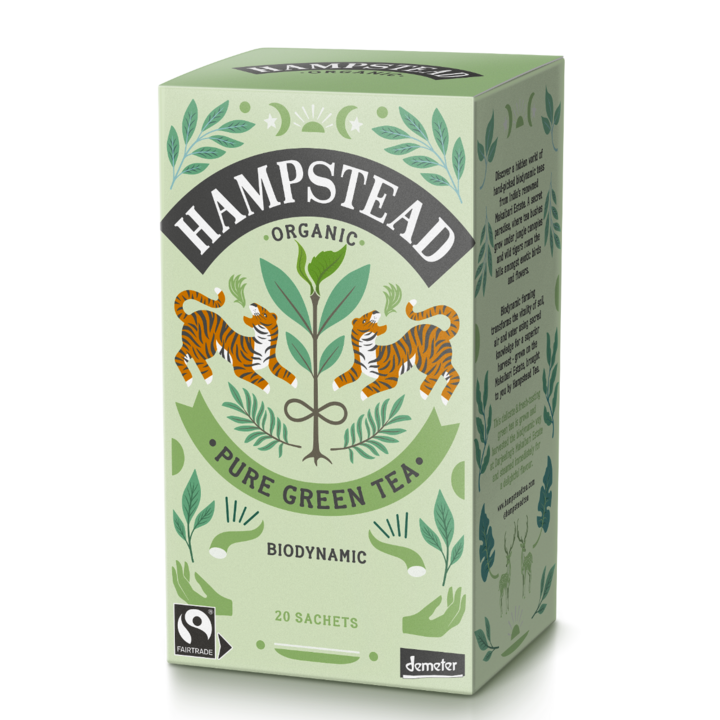 Green Organic Tea Transparent PNG Image