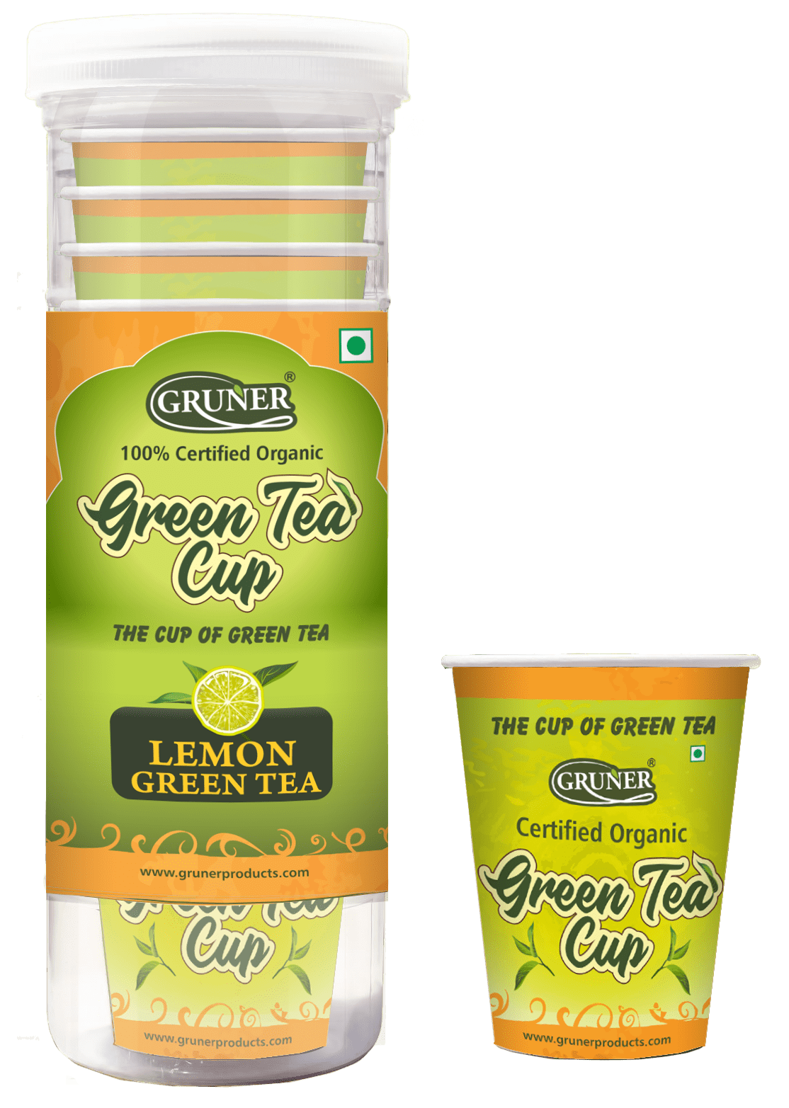 Green Organic Tea Transparent PNG Image