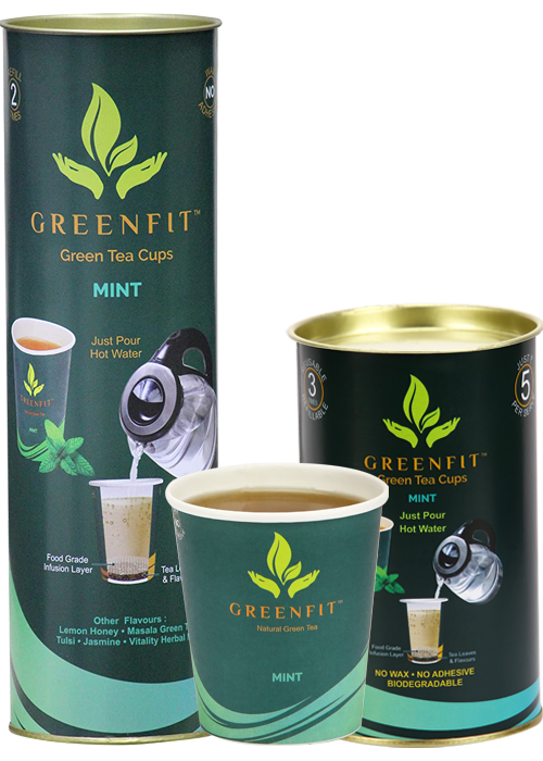 Green Organic Tea Transparent PNG Image
