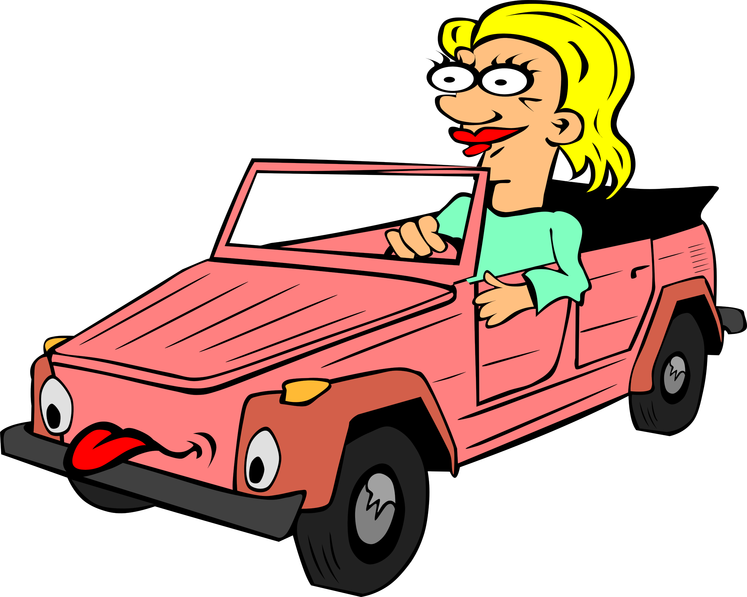 Driving Transparent PNG Image