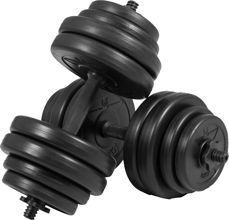 Gym Dumbbells Hantel Fitness Transparent PNG Image