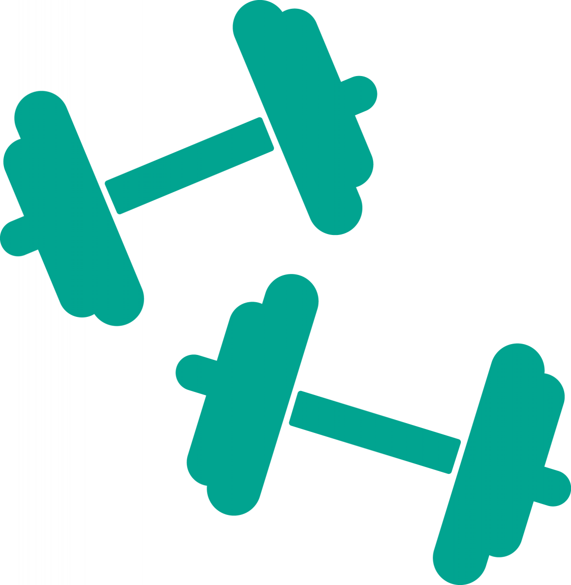 Dumbbells Fitness Transparent PNG Image