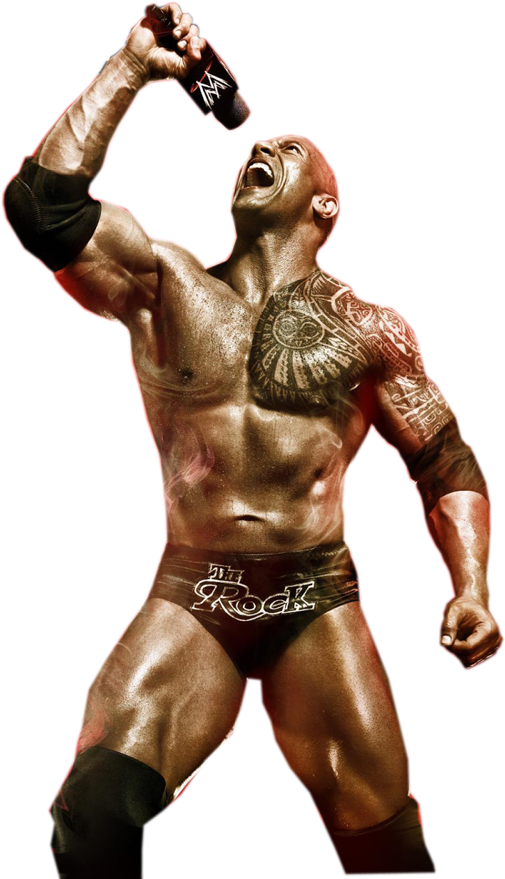 Body Abs Dwayne Johnson Transparent PNG Image
