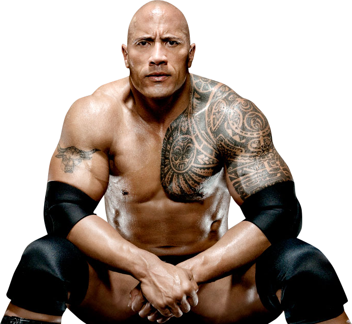 Body Abs Dwayne Johnson File Transparent PNG Image