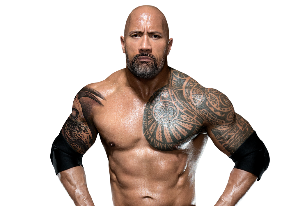 Body Abs Dwayne Johnson Transparent PNG Image