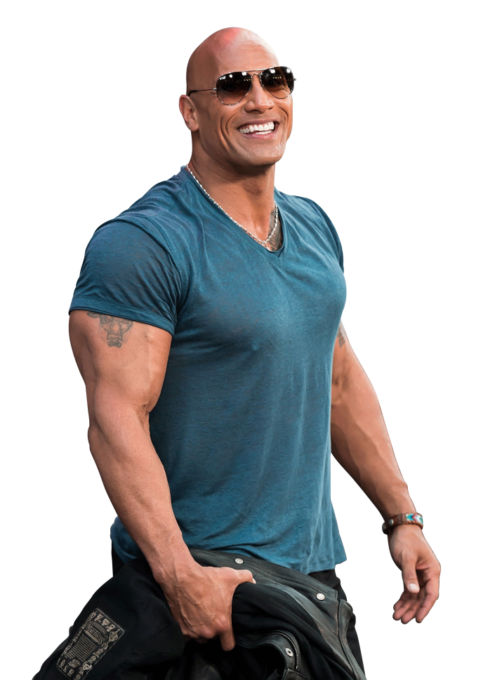 Body Dwayne Johnson Transparent PNG Image