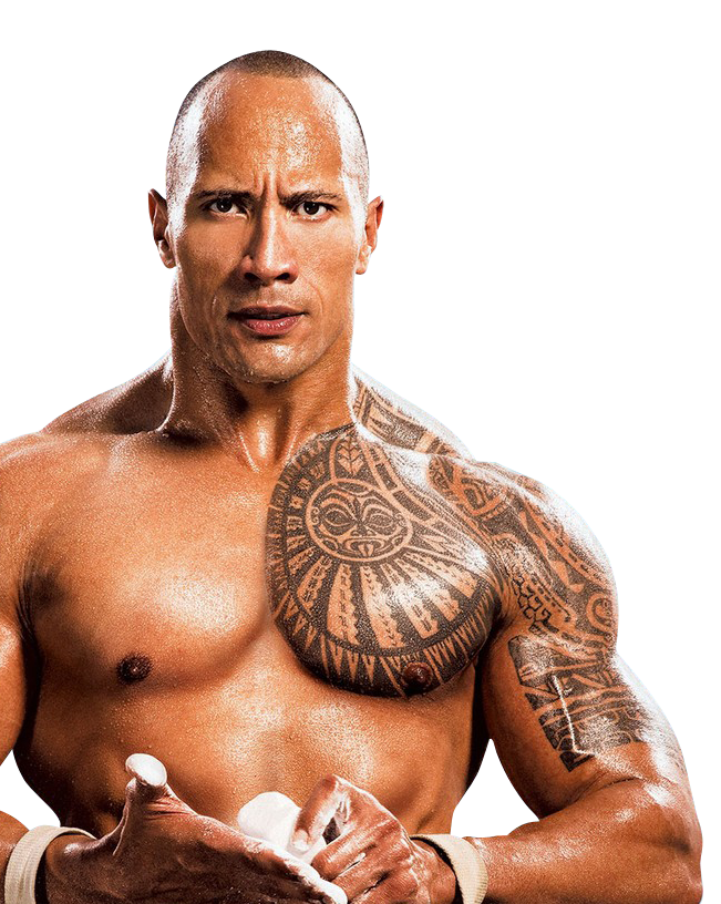 Body Dwayne Johnson Transparent PNG Image
