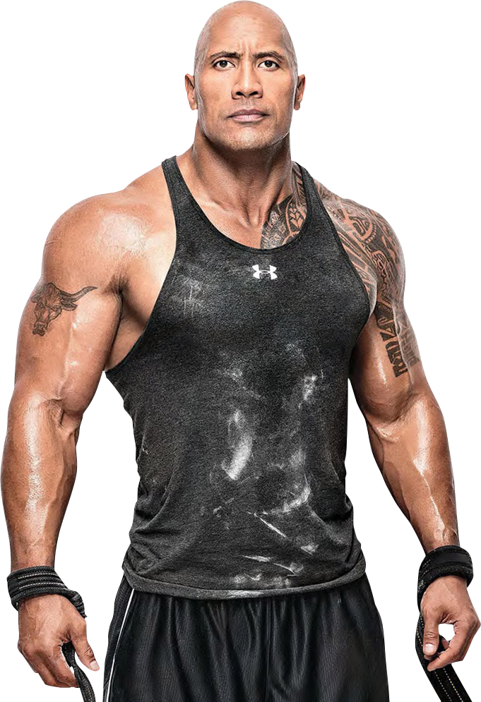Body Dwayne Johnson Transparent PNG Image