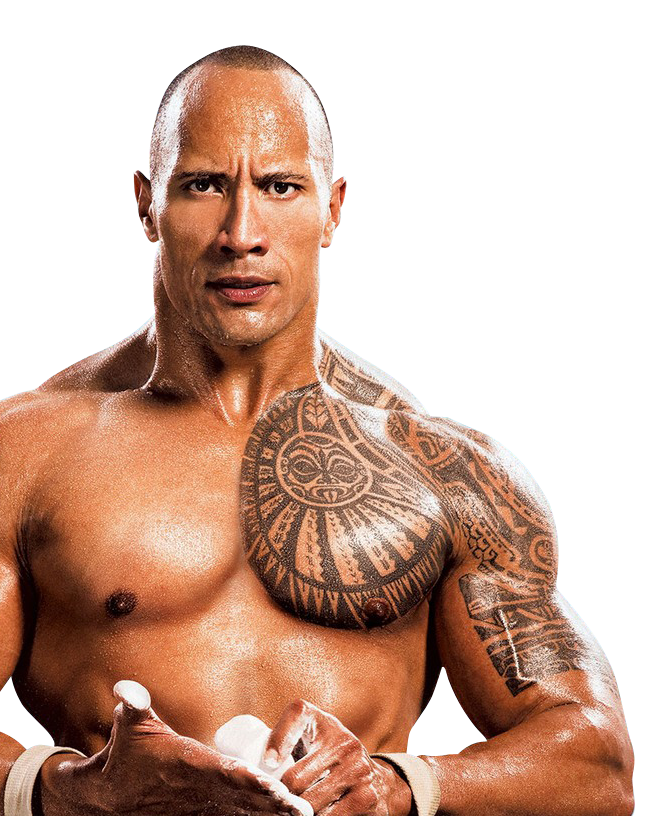 Dwayne Johnson Transparent PNG Image