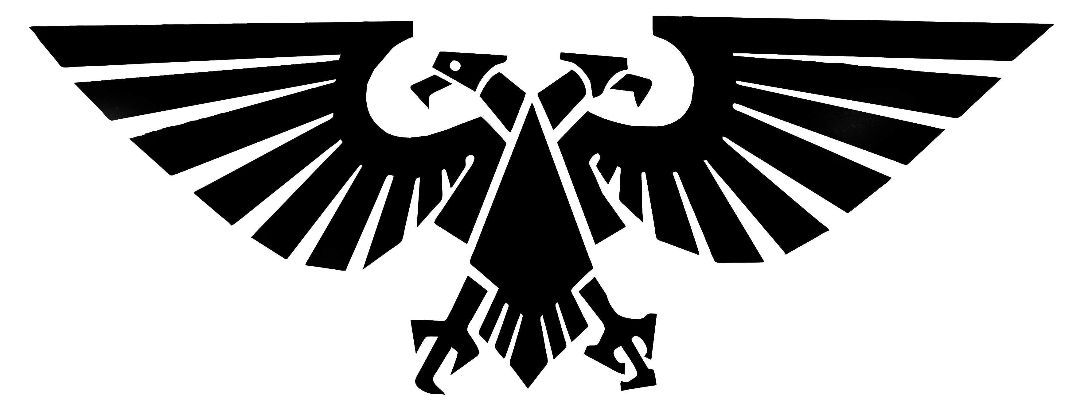 Eagle Black Logo Transparent PNG Image