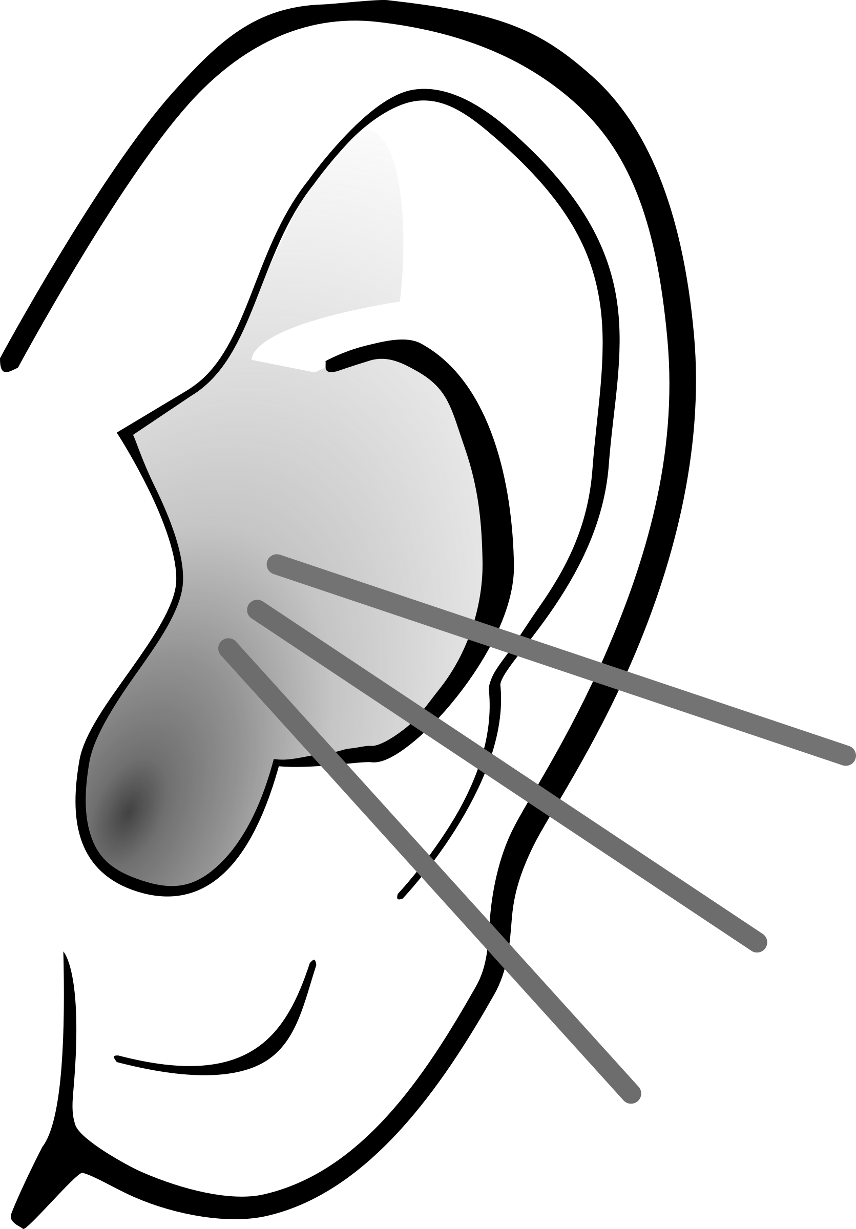 Listening Ear Transparent PNG Image