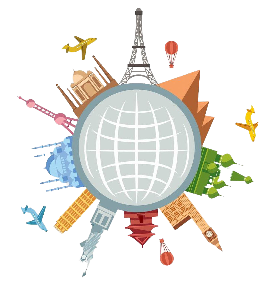 Earth Travel World Transparent PNG Image