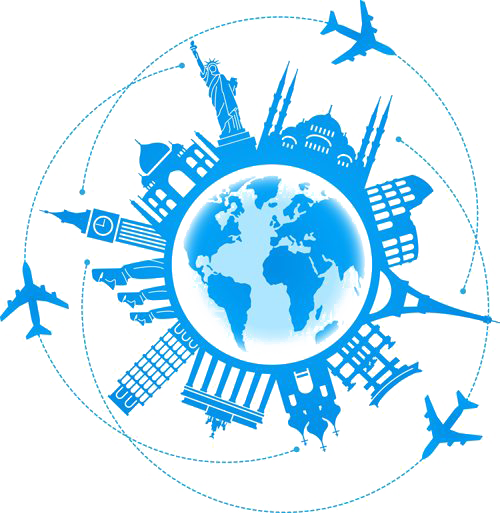 Earth Travel World Transparent PNG Image