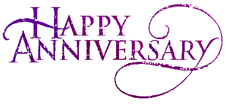 Happy Anniversary Transparent PNG Image