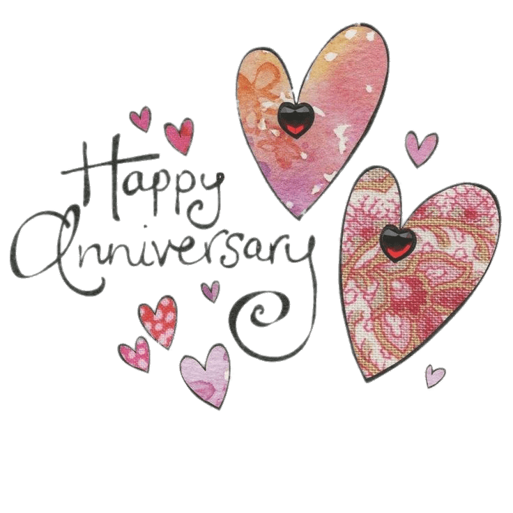 Happy Anniversary Transparent PNG Image