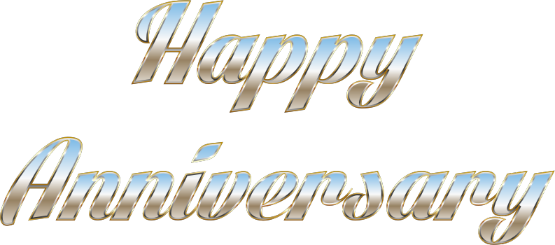 Happy Anniversary Transparent PNG Image