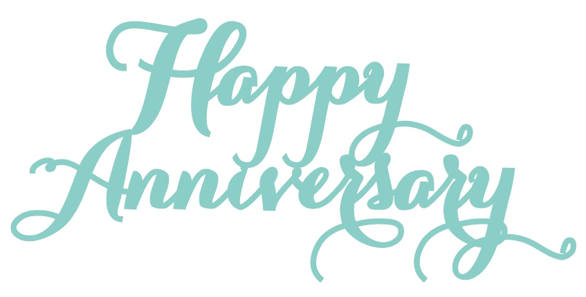 Happy Anniversary Transparent PNG Image