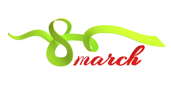 8 March Transparent PNG Image