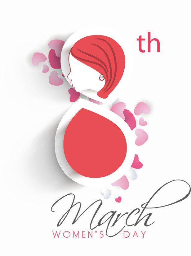 8 March Transparent PNG Image