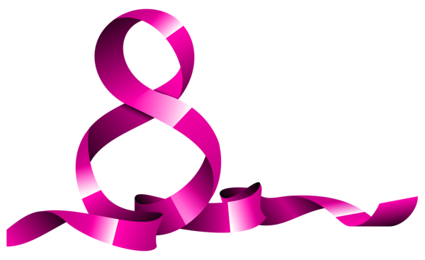 8 March Transparent PNG Image