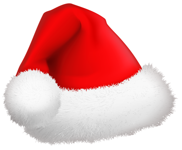 Santa Claus Hat Transparent PNG Image