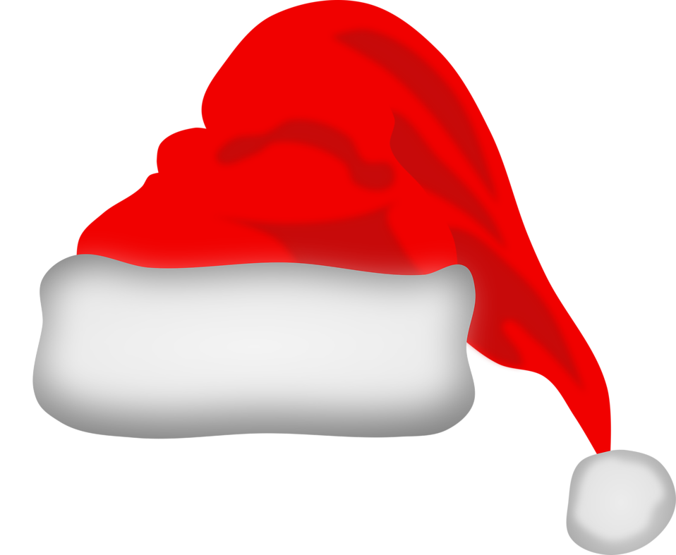 Santa Claus Hat Transparent PNG Image