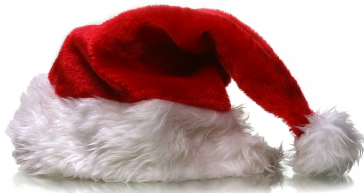 Santa Claus Hat Transparent PNG Image