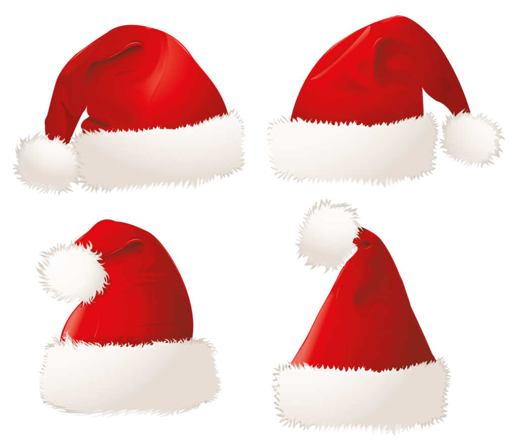 Santa Claus Hat Transparent PNG Image