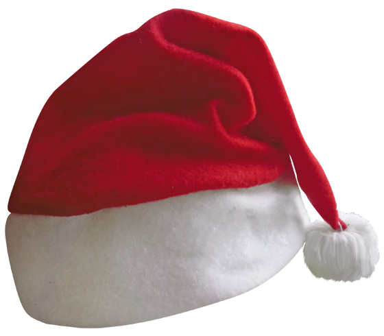 Santa Claus Hat Transparent PNG Image