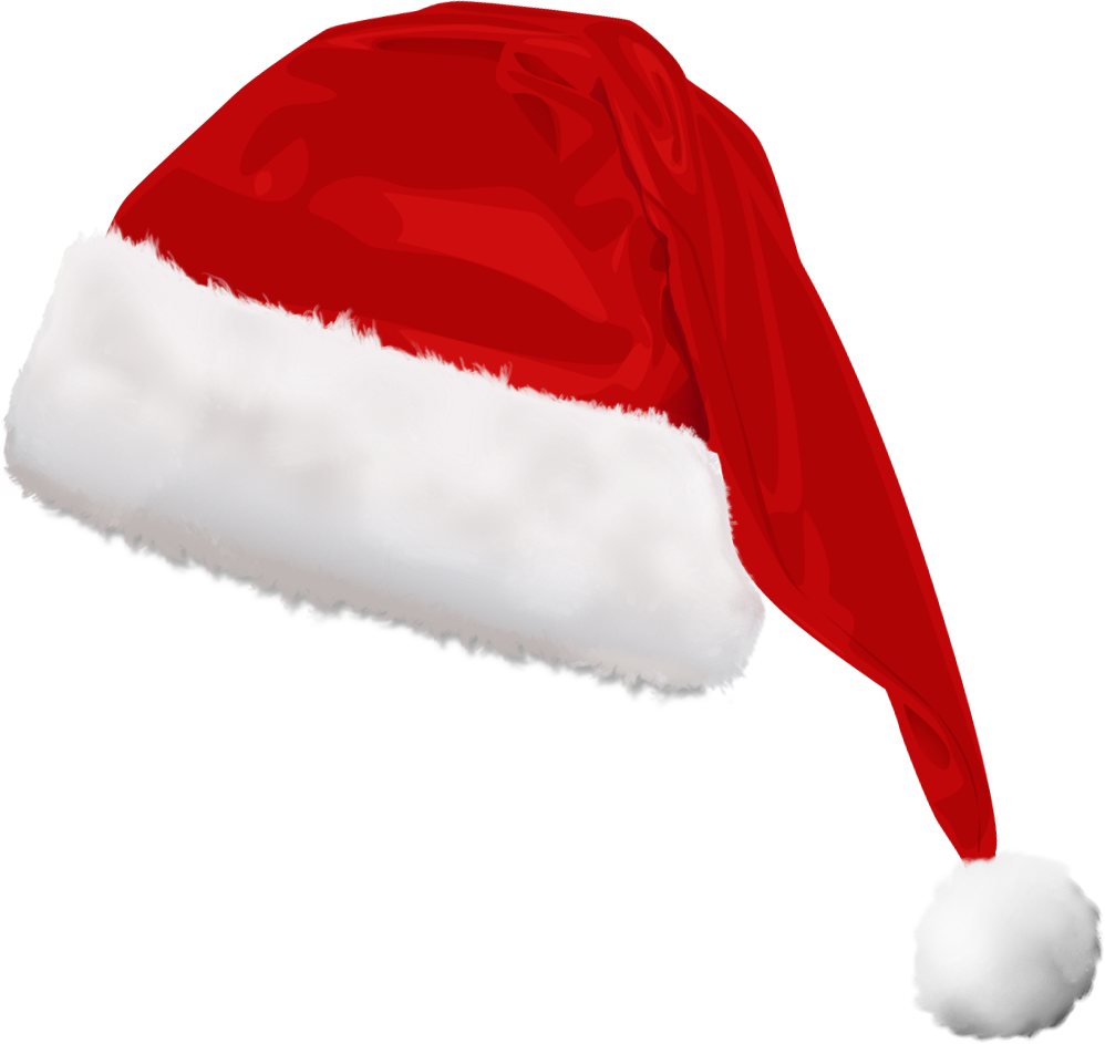 Santa Claus Hat Transparent PNG Image