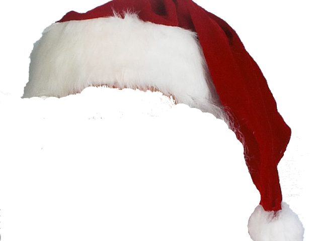 Santa Claus Hat Transparent PNG Image