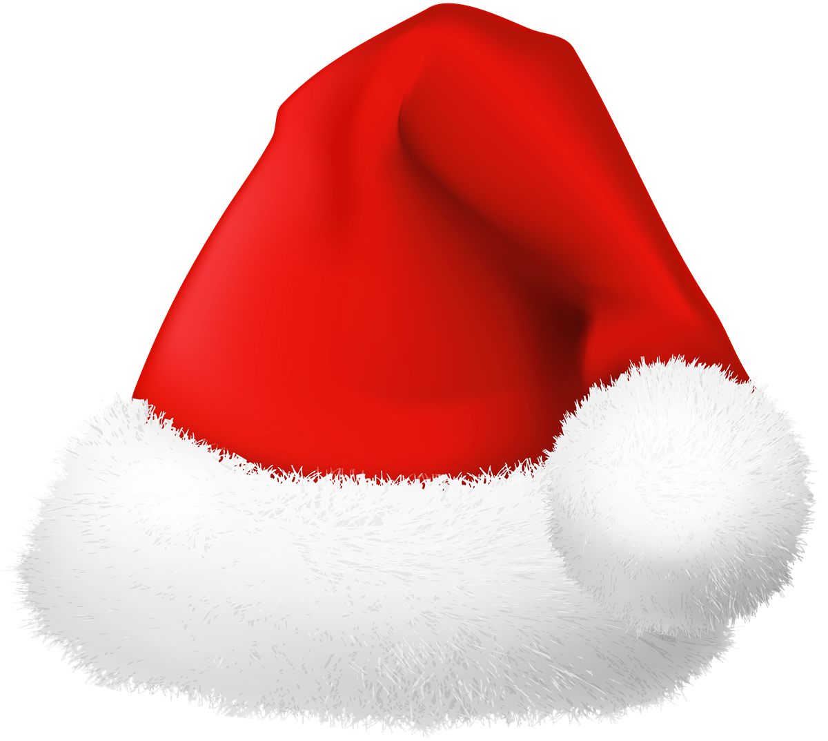Santa Claus Hat Transparent PNG Image