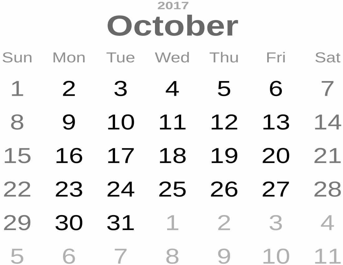 Calendar Transparent PNG Image